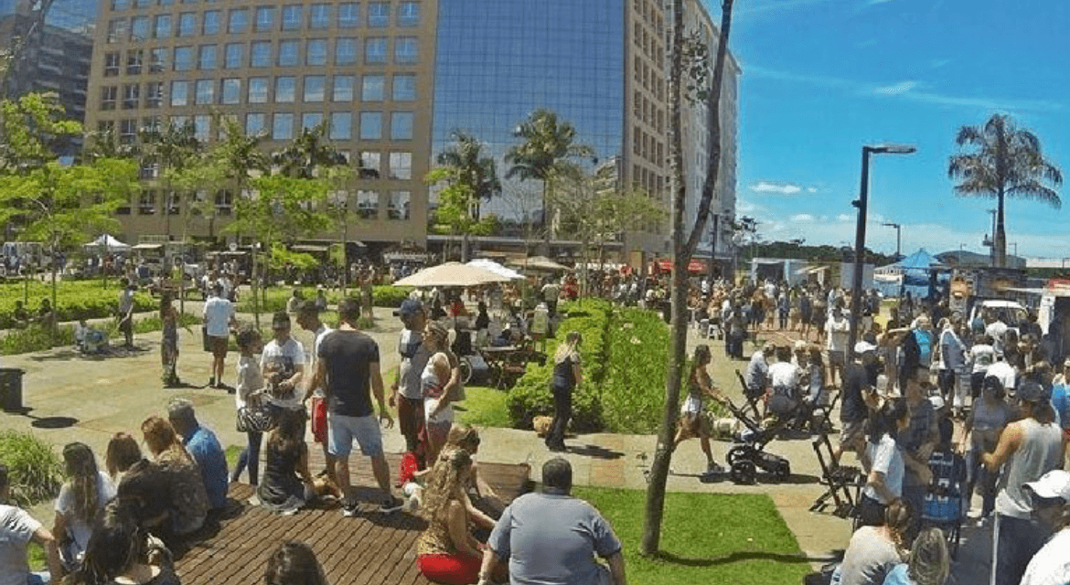 Dia lindo no Chefs de Rua – Especial Natal Passeio Pedra Branca, no dia 20/11