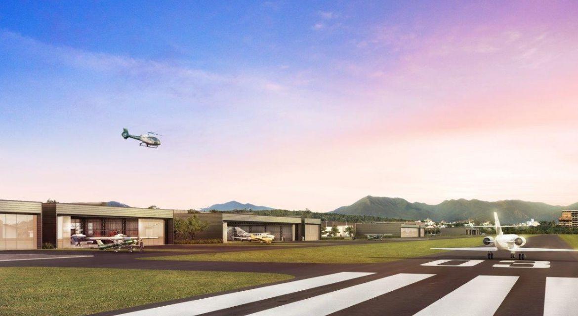 Aeropark Pedra Branca: conheça as vantagens de chegar de jato executivo na empresa