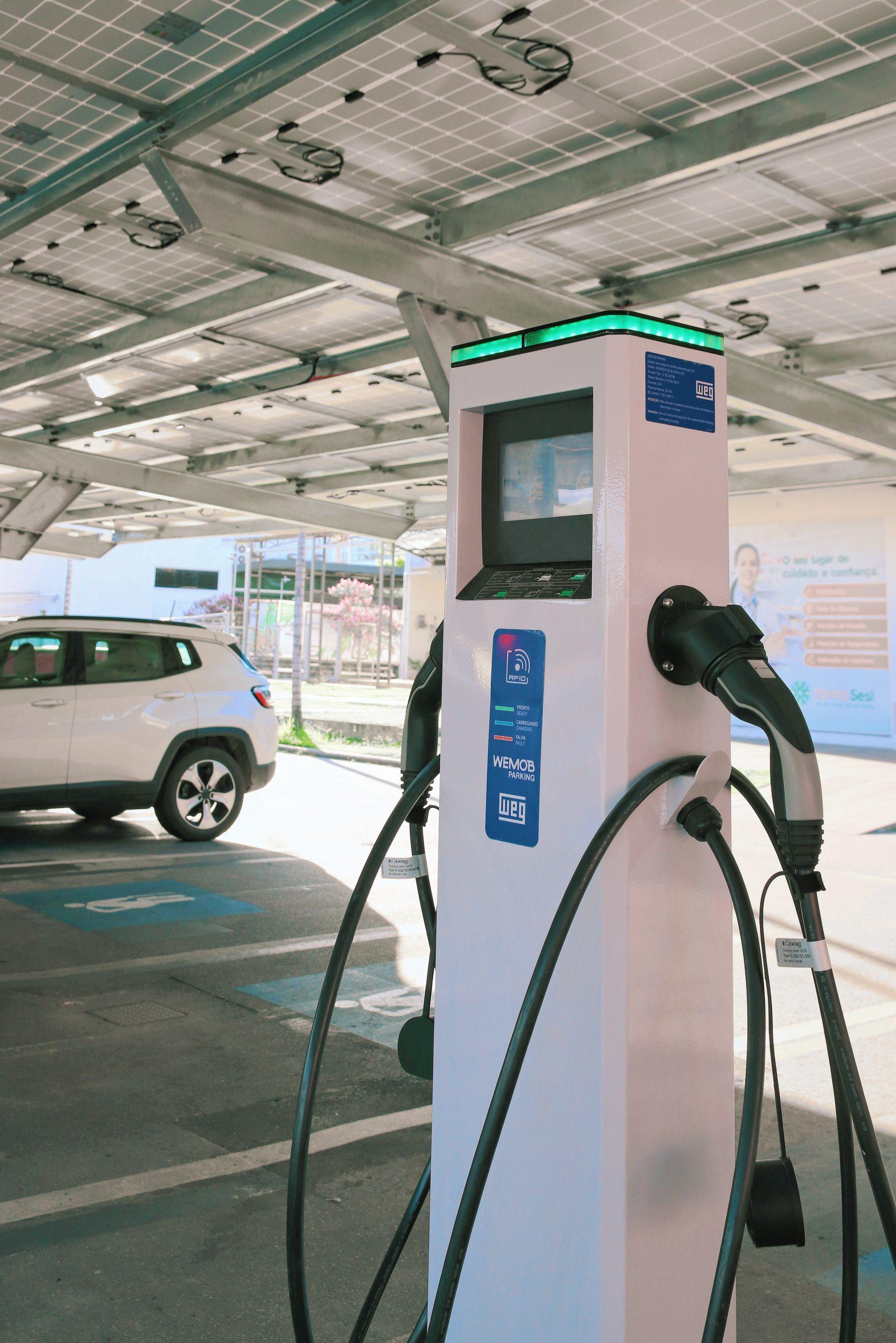 Pedra Branca provides free charging points for vehicles